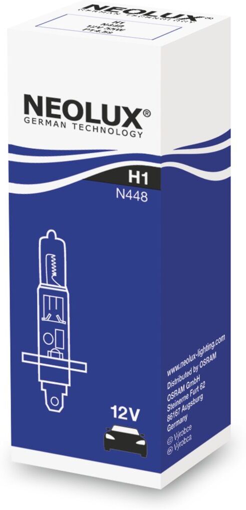 Neolux Lampada alogena H1 12V, 55W, 1 Pezzo