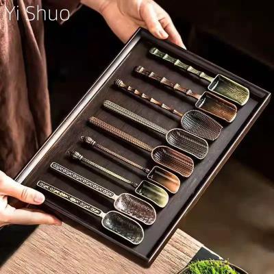 Uplift Treasures Alloy Tea Spoon For Gongfu Tea Ceremony tea Spoon P