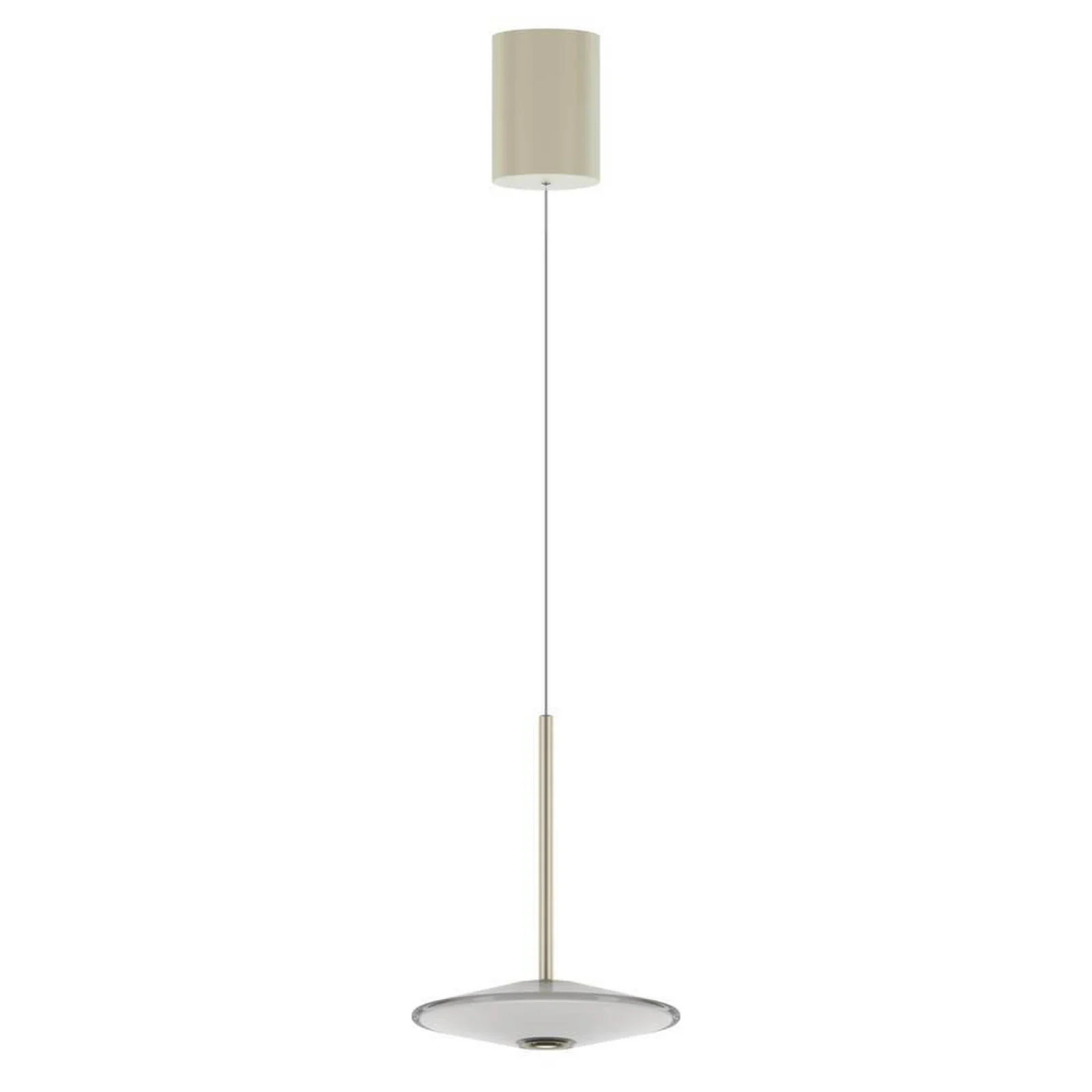 Solene hanglamp Wit - LOOM DESIGN - Modern Glas - Geschikt voor woonkamer, keuken of eetkamer
