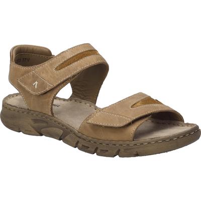 Sandale JOSEF SEIBEL "Brenda 08, camel", Damen, Gr. 37, braun (camel), Obermaterial: 100% Rindsleder Leather cow., Schuhe Sandale