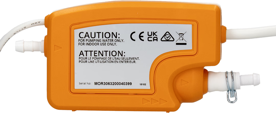 Aspen Pumps ASPEN Pompa Per Rimozione Condensa Modello Silent+ Mini Orange Cod. FP3430