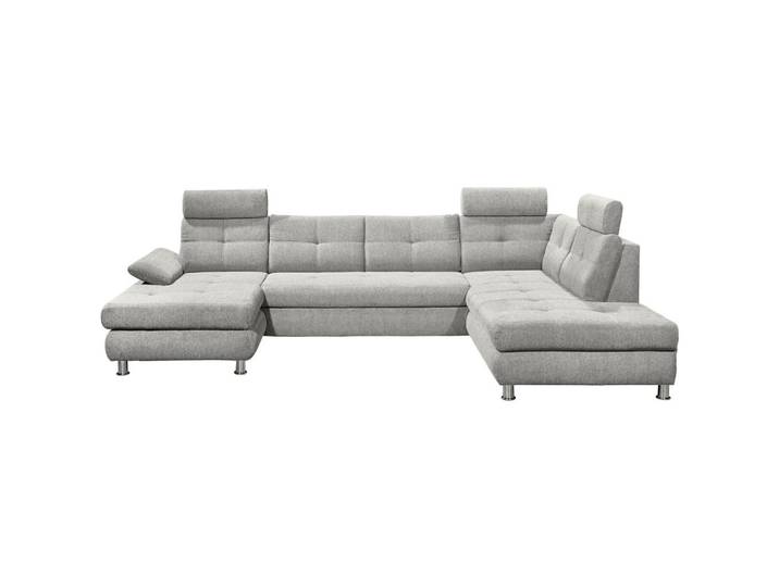 Mid.you Wohnlandschaft, Silberfarben, Kunststoff, U-Form, 349x233 cm, Made in EU, Wohnzimmer, Sofas & Couches, Wohnlandschaften, Wohnlandschaft U-Form