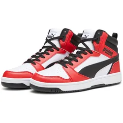 PUMA Rebound V6 High-Top Sneaker 04 - PUMA white/PUMA black/for all time red 41