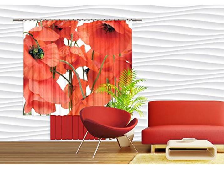 AG Design 2 Rideau\, Multicolore\, 180 x 160 cm