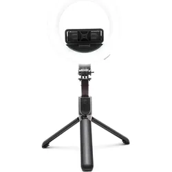 Rio Ring Light Glamour Glow Pro Schwarz (Ringlicht), Dauerlicht, Schwarz