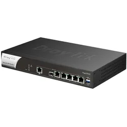 Draytek Vigor 2962 Kabelrouter 2.5 Gigabit Ethernet Schwarz, Weiss, Router, Mehrfarbig