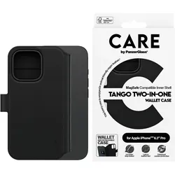 CARE by PanzerGlass® Feature Case Tango Two-in-One Wallet MagSafe für iPhone 16 Pro