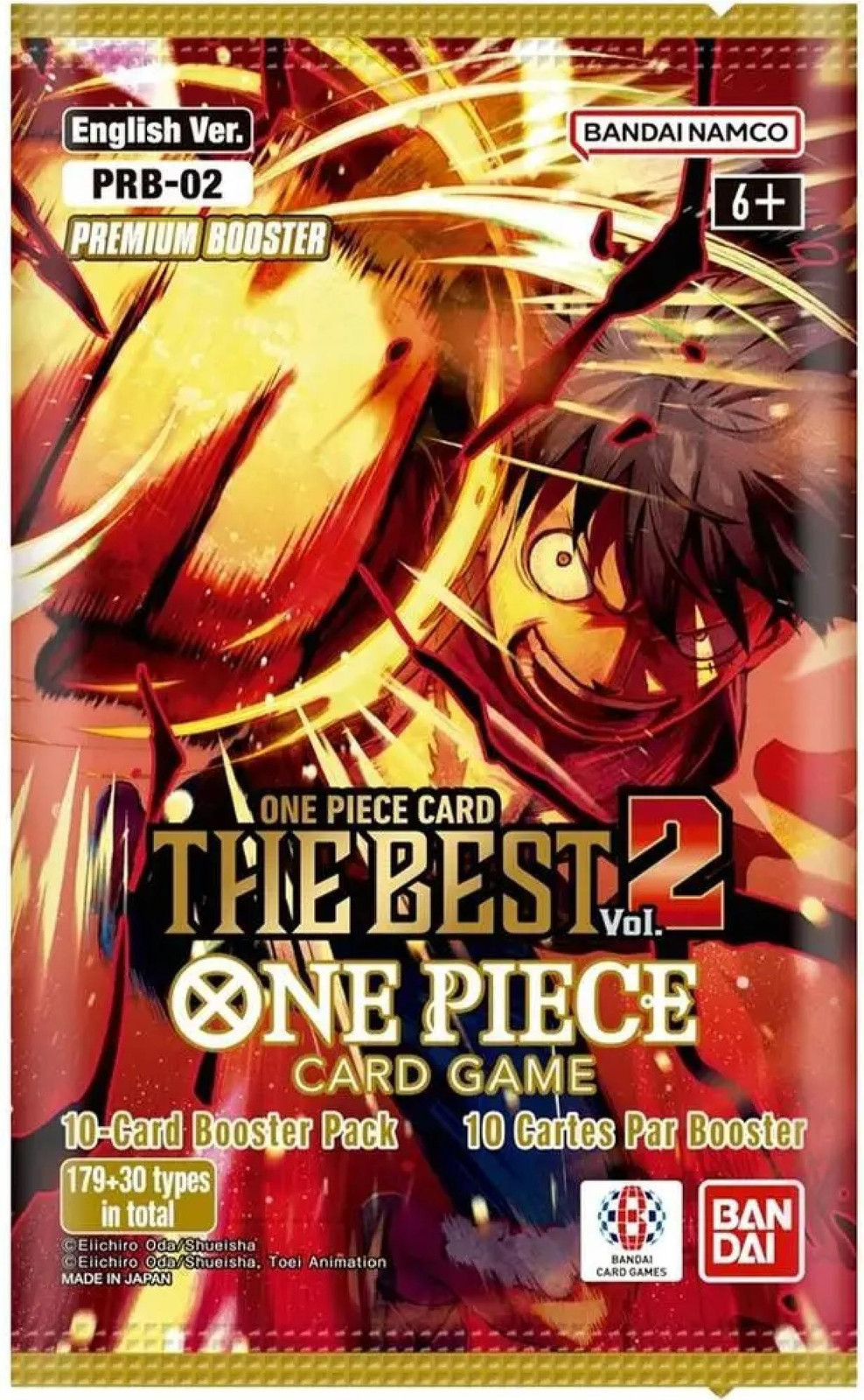 Bandai One Piece The Best Premium Booster Vol. 2 PRB02 Engelstalige versie