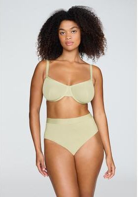 Plus Size Women's The Balconette - Mesh by CUUP in Meadow (Size 44 D)