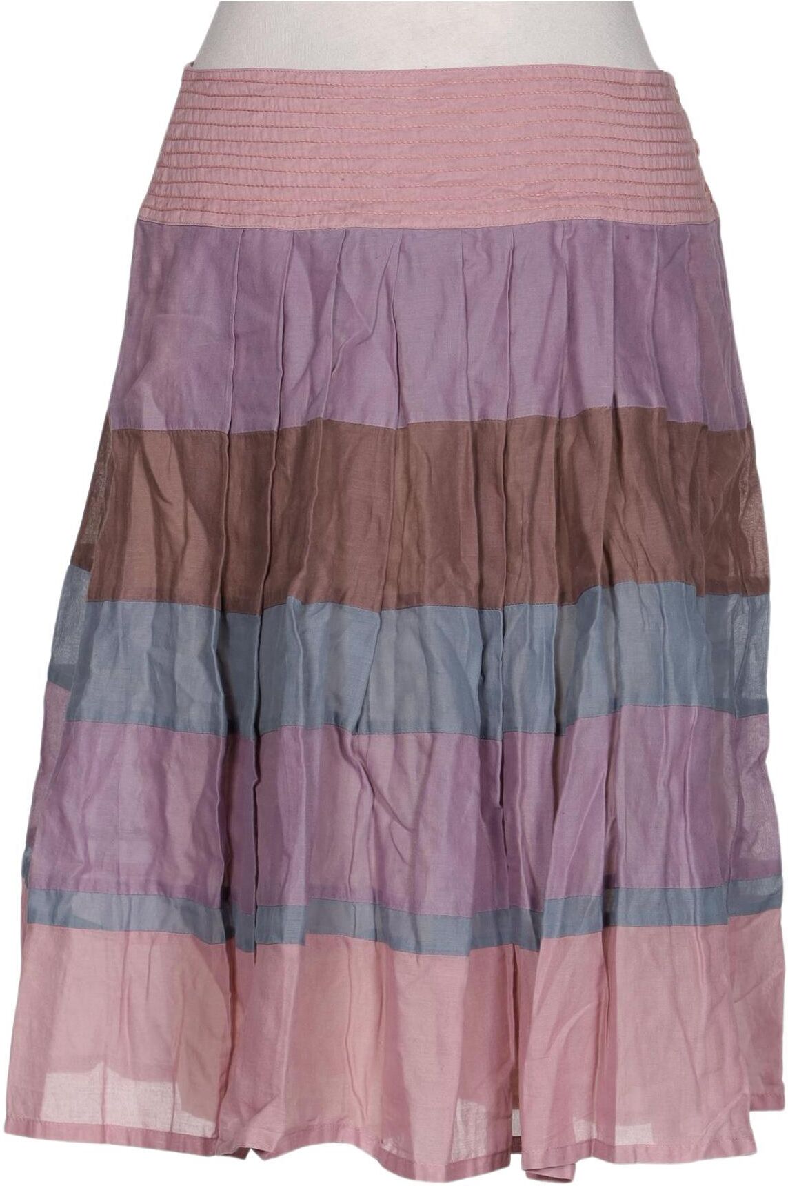 Weekend Max Mara Damen Rock, Mehrfarbig, Gr. EU 34, Baumwolle - Second Hand