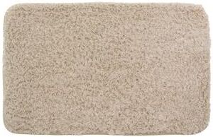 IH Casa Decor Sherpa Microfiber Bath Mat Taupe 20X32