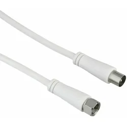 HAMA SAT-Anschlusskabel, F-Stecker-Koax-