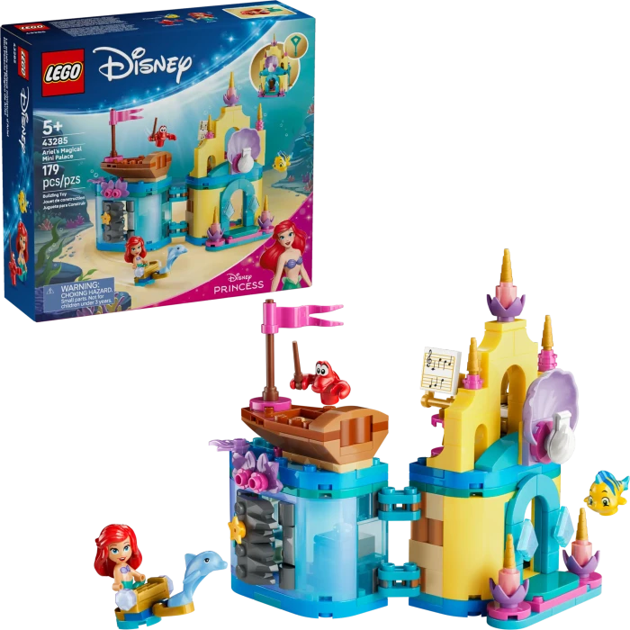 LEGO Disney 43285 Princess Arielles Magisches Mini-Schloss
