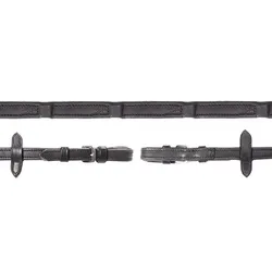 Zügel SP Dura Soft Breite 16mm black/silver WB