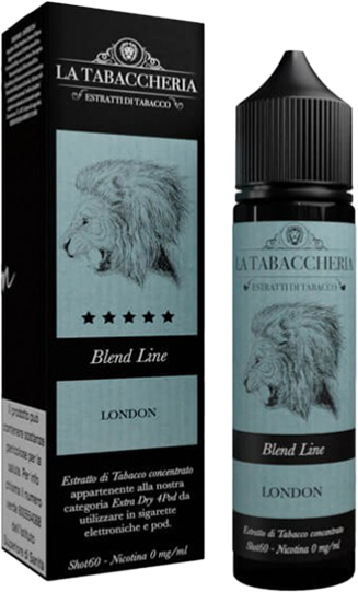 La Tabaccheria London Extra Dry Liquido Shot 20ml Tabacco English Mixture