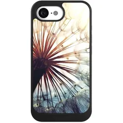 Nivocase Hülle für Apple iPhone 17e Handyhülle NIVOcore Case Schwarz Blumen Fotografie Pusteblume (Apple iPhone 17e), Smartphone Hülle, Schwarz