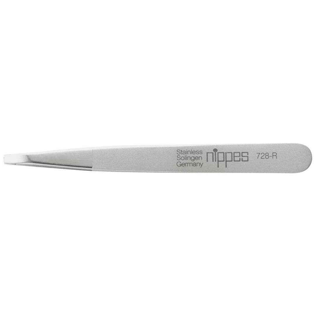 Nippes Pinzette rostfrei gerade Nr.728R 1 St
