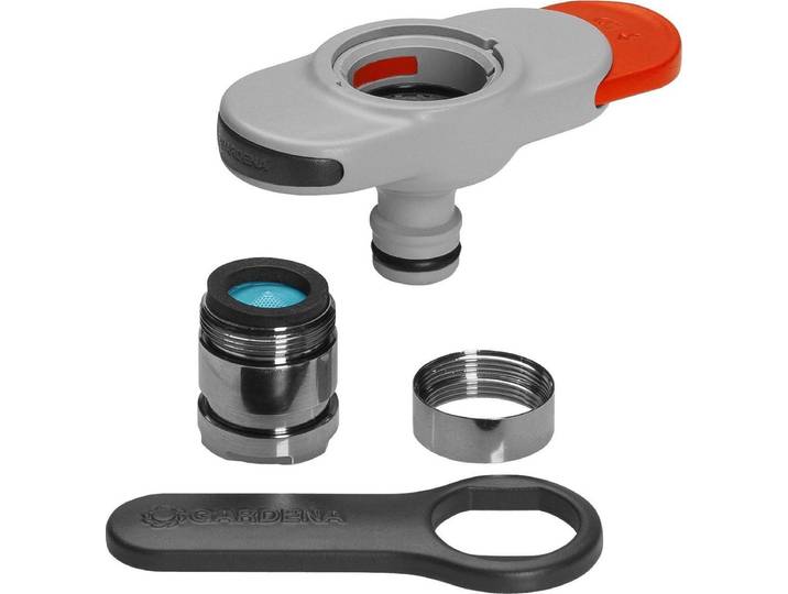 GARDENA Kraanadapter Binnenshuis - Kraanstuk - Voor Tuinslang - M22/M24