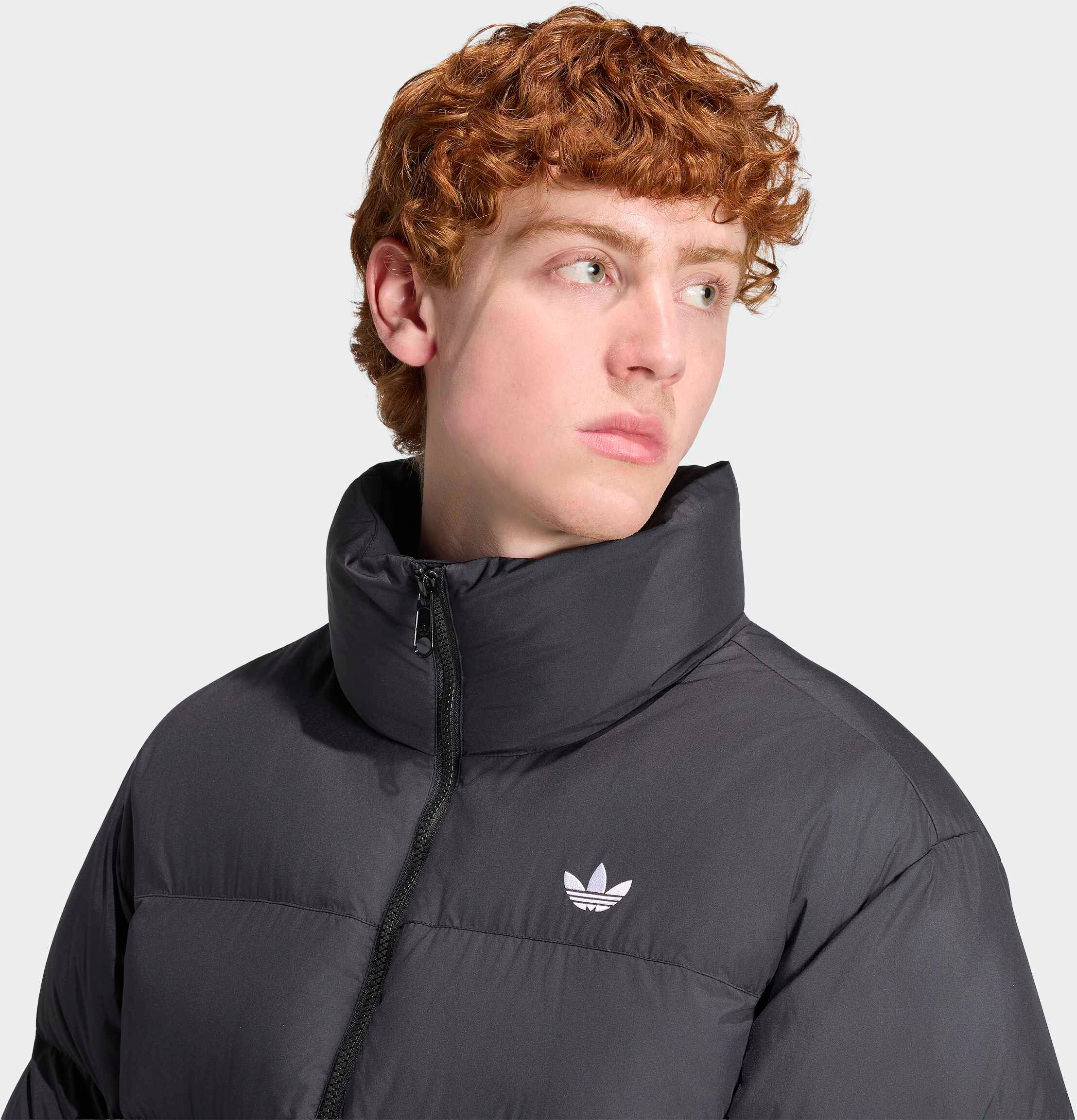 Outdoorjacke ADIDAS ORIGINALS "REGEN JKT", Herren, Gr. L, schwarz, Obermaterial: 100% Polyester, Jacken Outdoorjacke, sportlicher Stil, für Freizeit und Festivals schwarz L