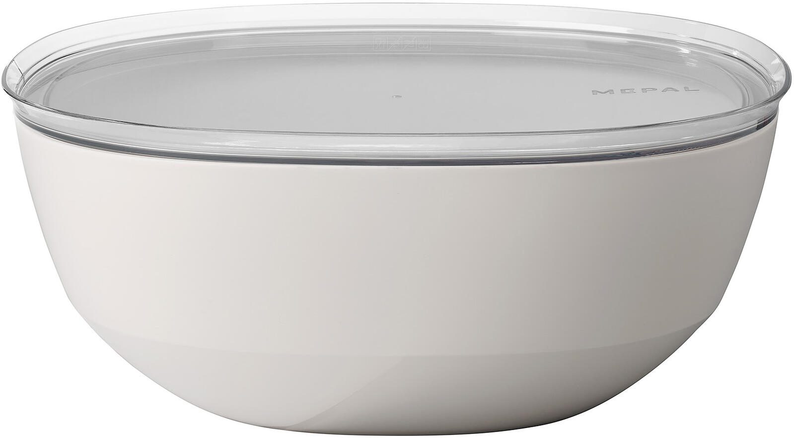 MEPAL Rührschüsseln, Salatschüsseln Silueta nordic white 5,0 l 105939032500