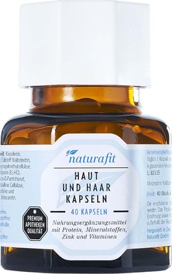 NaturaFit GmbH NATURAFIT Haut und Haarkapseln 14.9 g 07591582