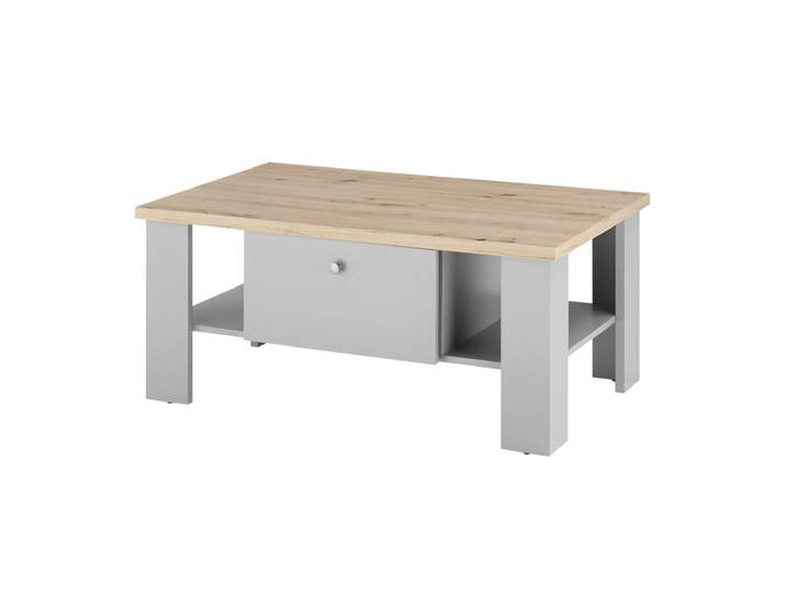 Couchtisch CHAMBORD 107x67 cm grau/braun