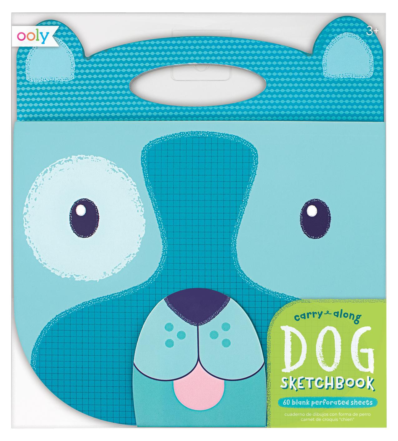 Ooly Schetsboek Hond - Draagbaar schetsboek voor kinderen