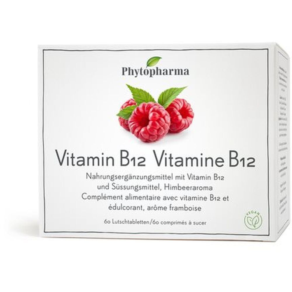 Phytopharma Vitamin B12 Lutschtabl Ds 60 Stk St Lutschtabletten