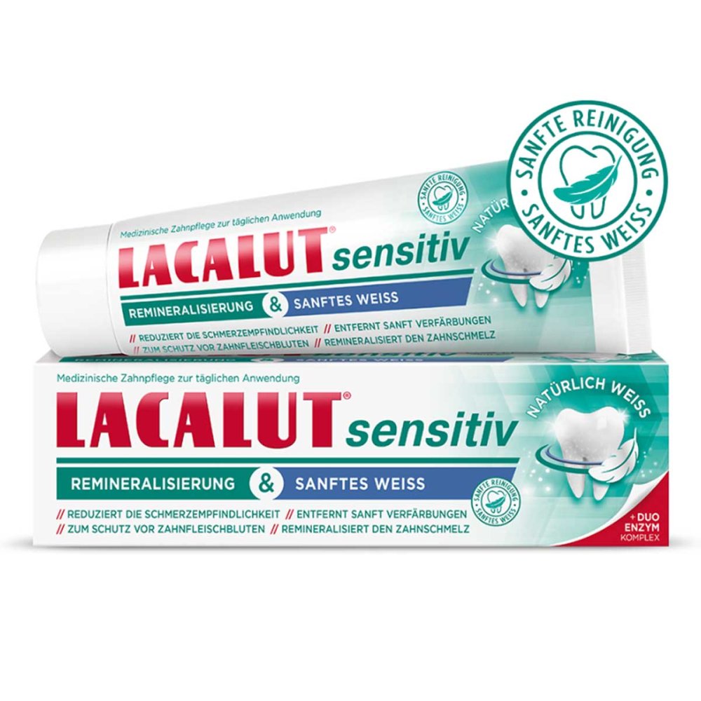 Dr. Theiss Naturwaren GmbH Lacalut sensitiv Remineralisierung & sanftes Weiss 18403997