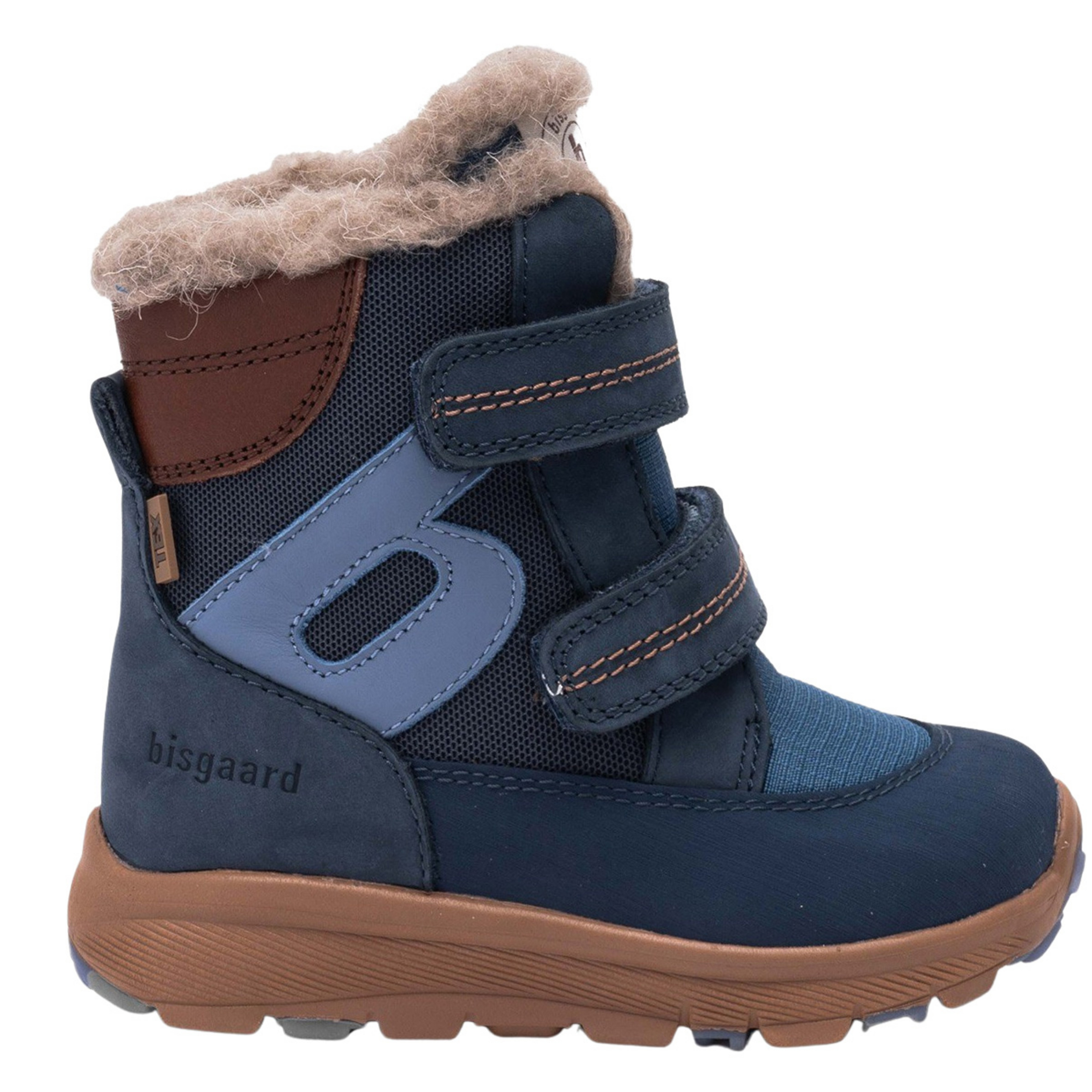 Bisgaard Spencer Tex Kinder Winterschuhe & Winterstiefel blau Größe 34 Lifestyle Wasserdicht