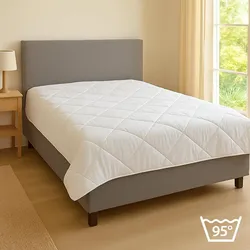 Allergovita Faserdecke leicht kochfest, Füllung: 100% Faser 155x220 cm