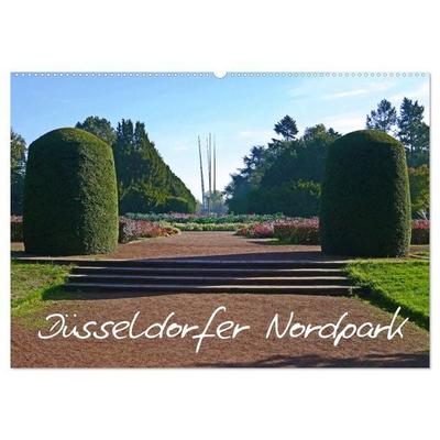 Düsseldorfer Nordpark (Wandkalender 2026 DIN A2 quer), CALVENDO Monatskalender