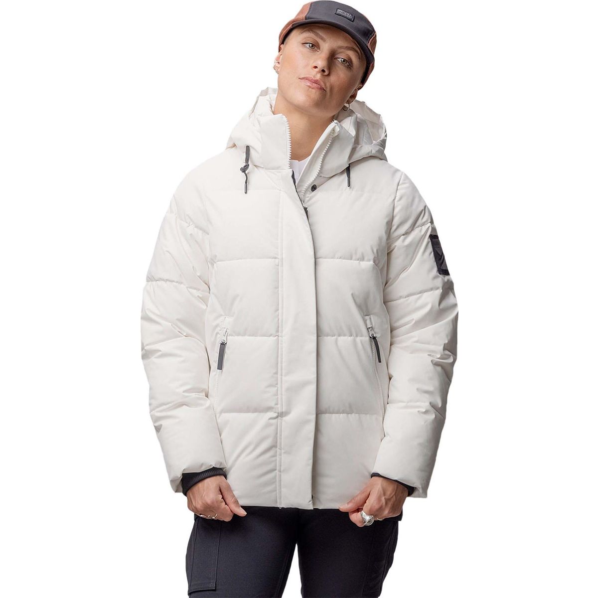 Halti Brahe W Puffer Jacket snow white (G01) 40 065-0561-G01-40