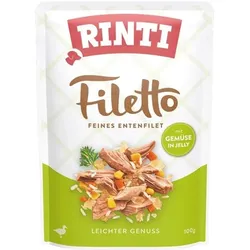 Rinti 24 x 100g Filetto Jelly Ente+Gemüse