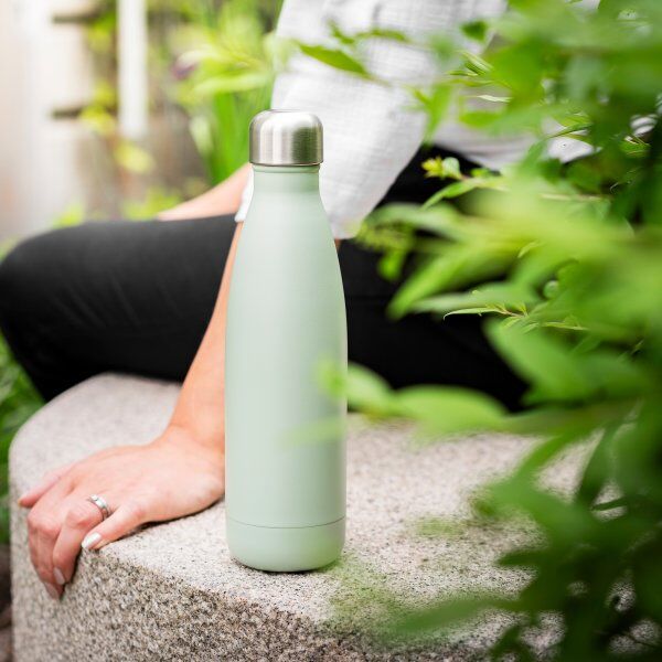 JobOut Burde Vandflaske Matte Be Green, 0,5 L