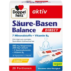 DOPPELHERZ Säure-Basen Balance DIRECT Pellets 20 St