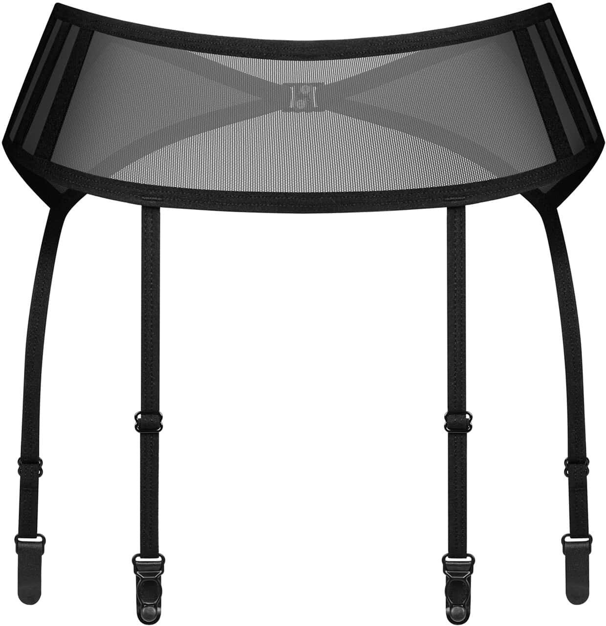 Obsessive Exquisite Aurorium porte-jarretelles noires