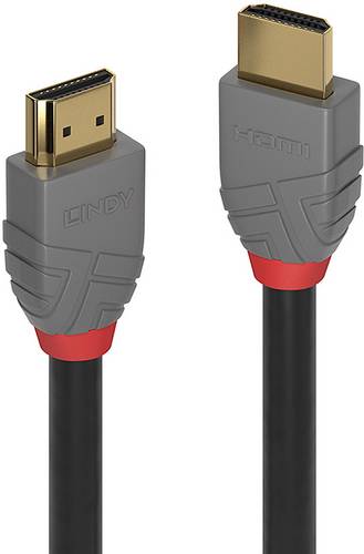 LINDY HDMI Anschlusskabel HDMI-A Stecker, HDMI-A Stecker 5.00 m Schwarz 36965 4K UHD HDMI-Kabel