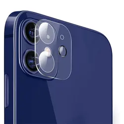 6x Kamera 9H Panzerhartglas für iPhone 12 Mini 3D KLAR ECHTES TEMPERED Panzerglas Kameraglas Kamerhartglas Kameraschutzglas