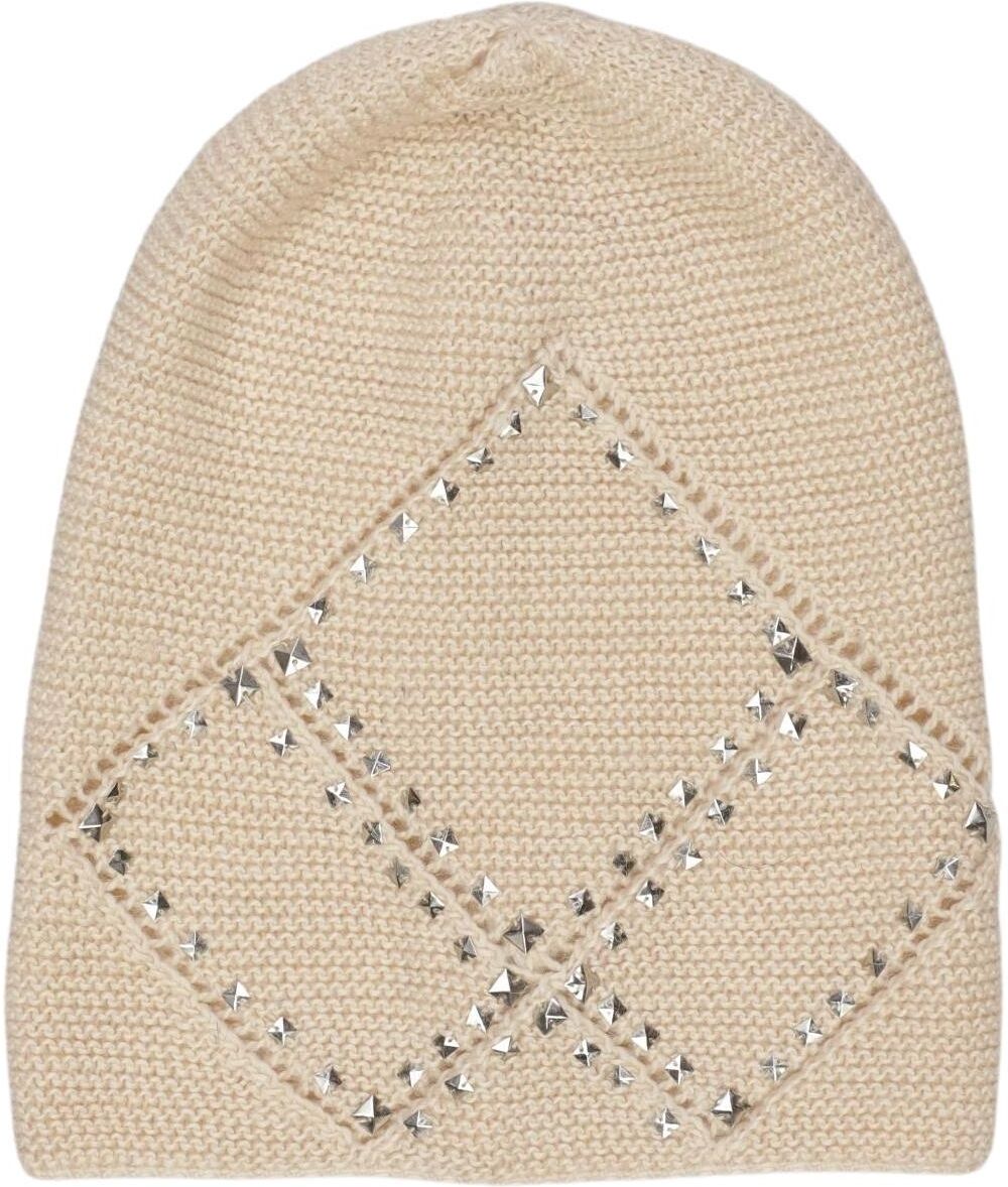 Opus Damen Hut oder Mütze, Beige, Gr. Onesize, Synthetik / Mohair - Second Hand
