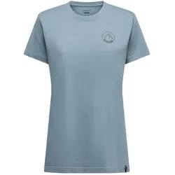 La Sportiva, Damen, Sportshirt, Circle Logo T-Shirt W - Damen T-Shirt aus Bio-Baumwolle (L), Blau, L