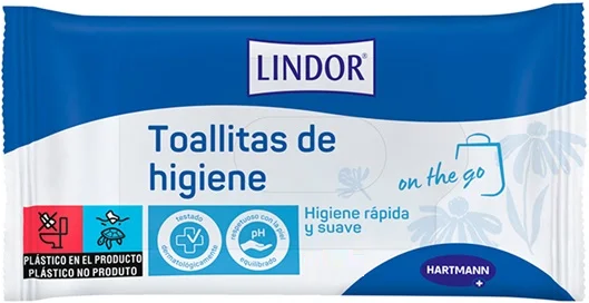 Lindor Wet Wipes 40 Units