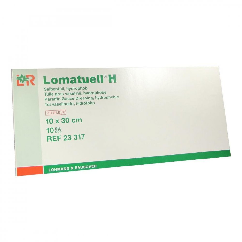 Lohmann & Rauscher GmbH & Co.KG Lomatuell H Salbentüll 10x30 cm st.23317 03275625