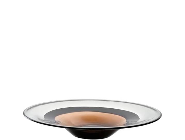 LEONARDO HOME CORSO SABBIA Schale 1 Stück Designschale Stilvoller Akzent für Tisch oder Sideboard Ideal für Obst, Dekoration oder Snacks Kunstvolle Form Höhe 7,5 cm mehrfarbig 055300