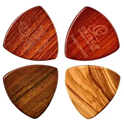 Ortega OGPWXLF-MIX4 Holz-Plektren XL 4er Pack - Plektrum