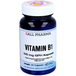 Vitamin B1 100 mg Gph Kapseln