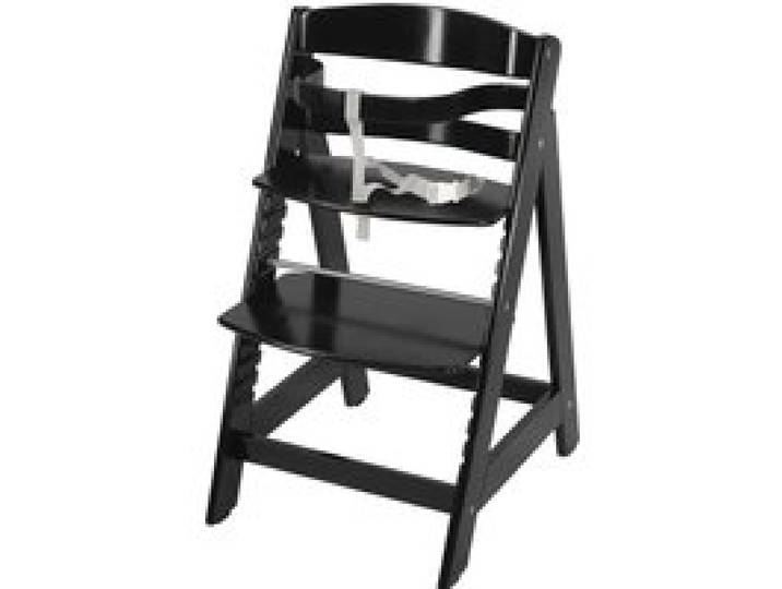 roba Chaise haute »Sit Up«, chaise haute évolutive en bois. (noir)