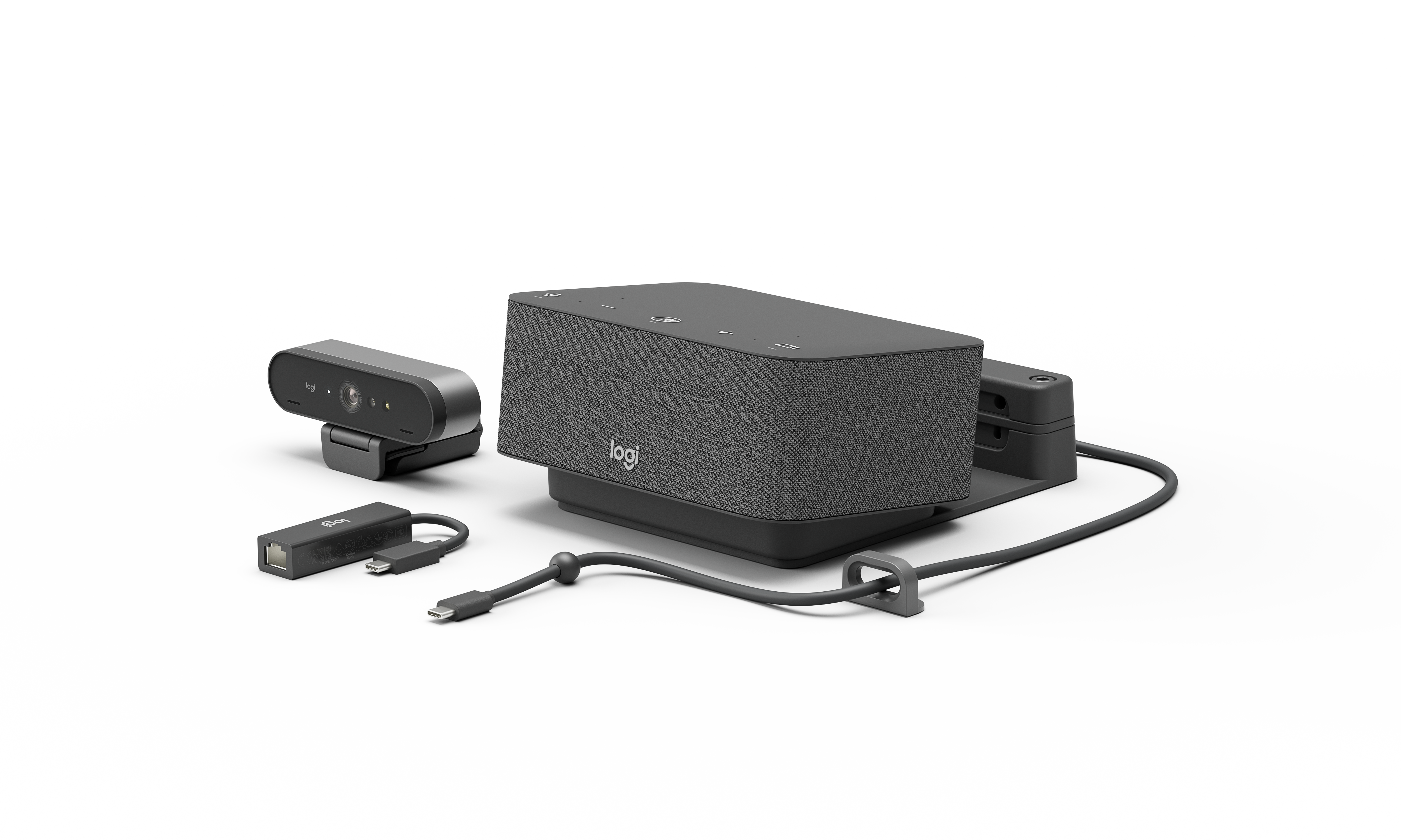 Logitech Logi Dock Focus Room Kit (Teams-Version) - Videokonferenzlösung