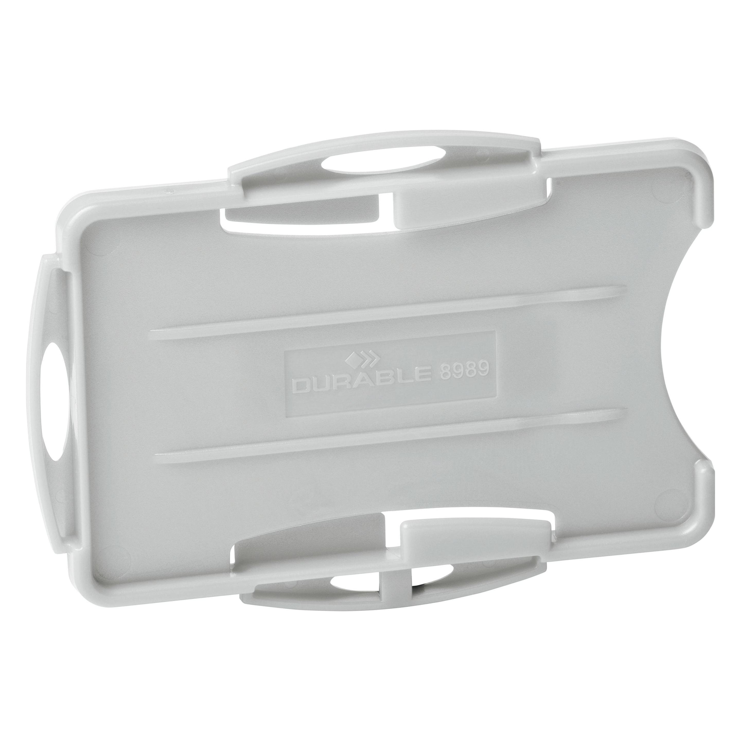 Durable Ausweishalter "ECO", fr 2 Karten, grau (898910)