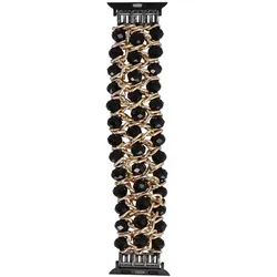 Neue Armbanduhr GlacierX Modular Bracelet Gold für Apple Watch 38/40/41mm in Gold